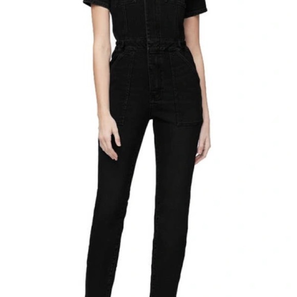 Good American Classic Black Jumpsuit - Picture 5 of 9